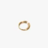 Bague boutons de manchette en or clair Bague boutons de manchette en or clair