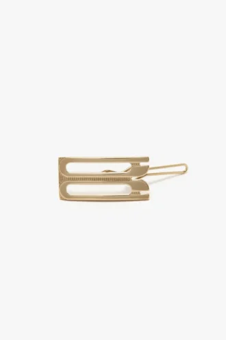 Barrette Dorian en or clair