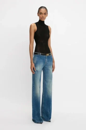 Jean Gigi en indigo vintage