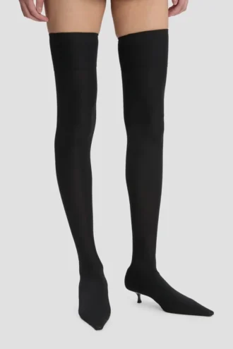 Botte Sloane en jersey 45 en noir