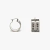 Boucles d’oreilles créoles Dorian en argent Boucles d’oreilles créoles Dorian en argent