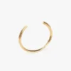 Bracelet boutons de manchette en or clair Bracelet boutons de manchette en or clair