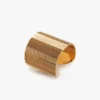 Bracelet à parfum doré