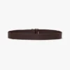 Ceinture de smoking Dorian en cuir souple bordeaux Ceinture de smoking Dorian en cuir souple bordeaux