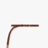 Ceinture Dorian B Finite en cuir souple brun foncé