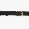 Ceinture Dorian B Finite en cuir souple noir Ceinture Dorian B Finite en cuir souple noir