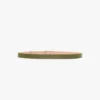Ceinture Dorian classique en cuir lisse kaki Ceinture Dorian classique en cuir lisse kaki