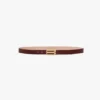 Ceinture Dorian en cuir bordeaux Ceinture Dorian en cuir bordeaux