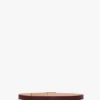 Ceinture Dorian en cuir de veau gaufré croco bordeaux Ceinture Dorian en cuir de veau gaufré croco bordeaux