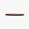 Ceinture Dorian en cuir noir brillant Ceinture Dorian en cuir noir brillant