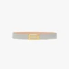 Ceinture Jumbo Dorian en cuir brillant couleur magnésium Ceinture Jumbo Dorian en cuir brillant couleur magnésium