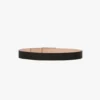 Ceinture Jumbo Dorian en cuir grainé noir Ceinture Jumbo Dorian en cuir grainé noir
