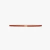 Ceinture Micro Dorian en cuir beige Ceinture Micro Dorian en cuir beige