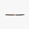 Ceinture Micro Dorian en cuir noir Ceinture Micro Dorian en cuir noir