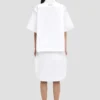 Chemise trapèze en blanc optique Chemise trapèze en blanc optique