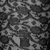 Collants en dentelle monogrammés, noir Collants en dentelle monogrammés, noir