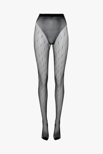 Collants résille noirs