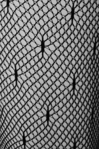 Collants résille noirs