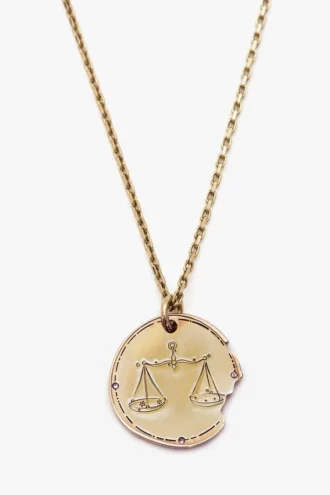Collier du signe du zodiaque Balance