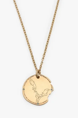 Collier du signe du zodiaque Poissons