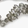 Collier ras-du-cou en cristal argenté Collier ras-du-cou en cristal argenté