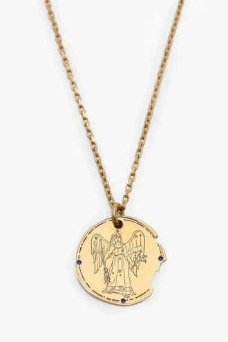 Collier signe du zodiaque Vierge