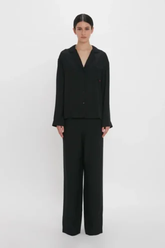 Ensemble de pyjama VB Monogram en noir