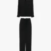 Ensemble de pyjama VB Monogram en noir Ensemble de pyjama VB Monogram en noir