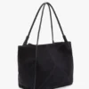 Grand sac cabas The Victoria en daim bleu marine