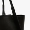 Grand sac cabas Victoria en cuir noir Grand sac cabas Victoria en cuir noir
