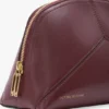 Grande pochette de voyage The Victoria en cuir bordeaux Grande pochette de voyage The Victoria en cuir bordeaux
