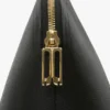 Grande pochette de voyage The Victoria en cuir noir