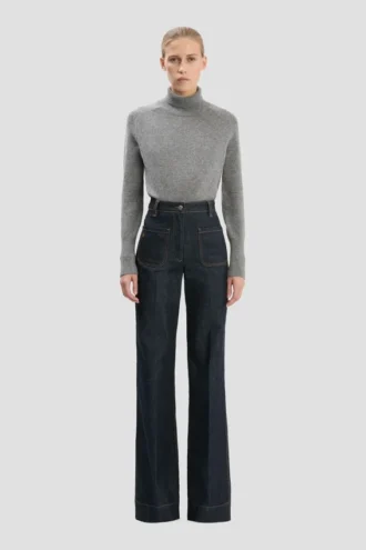 Jean stretch Alina délavé indigo