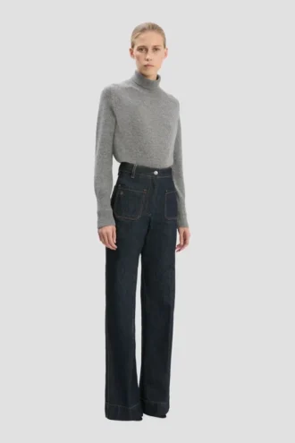 Jean stretch Alina délavé indigo