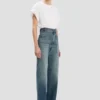 Jean stretch Alina en délavé bleu usé Jean stretch Alina en délavé bleu usé