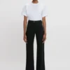 Jean stretch Alina en noir délavé Jean stretch Alina en noir délavé