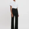Jean stretch Alina en noir délavé Jean stretch Alina en noir délavé
