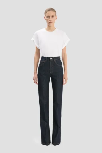 Jean stretch Julia, délavage indigo