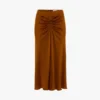 Jupe midi Bela en bronze Jupe midi Bela en bronze