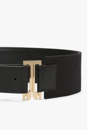 Large ceinture de smoking Dorian en noir