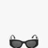Lunettes de soleil à motif monogramme en noir Lunettes de soleil à motif monogramme en noir