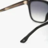 Lunettes de soleil oversize en acétate noir Lunettes de soleil oversize en acétate noir