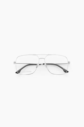 Monture optique à double pont en palladium