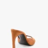 Mule Harlow 100 en satin bronze Mule Harlow 100 en satin bronze