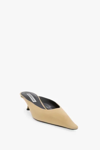 Mules Sloane 45 en coton sable Mules Sloane 45 en coton sable