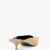 Mules Sloane 45 en coton sable