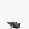 Mules à talons aiguilles Sloane 75 en maille noire Mules à talons aiguilles Sloane 75 en maille noire