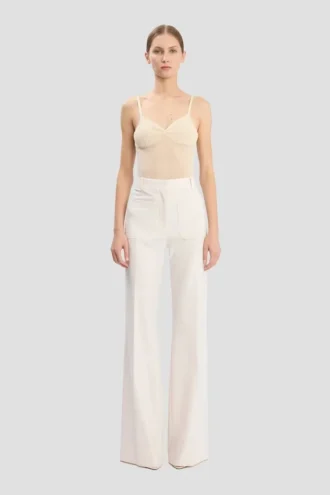 Pantalon Alina couleur ivoire