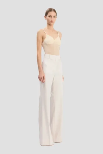 Pantalon Alina couleur ivoire