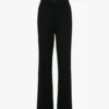 Pantalon classique ajusté en noir Pantalon classique ajusté en noir